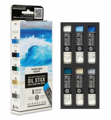 ETUI 6 MINI OIL STICKS THEME PAYSAGE MARIN