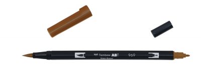 FEUTRE ABT DUAL BRUSH PEN CHOCOLATE-969