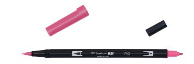 FEUTRE ABT DUAL BRUSH PEN HOT PINK-743