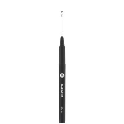 FEUTRE CALIBRE BLACKLINER 0.1MM MOLOTOW