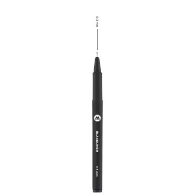 FEUTRE CALIBRE BLACKLINER 0.3MM MOLOTOW