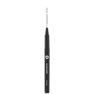 FEUTRE CALIBRE BLACKLINER 0.5MM MOLOTOW