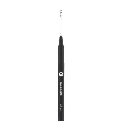 FEUTRE CALIBRE BLACKLINER 0.7MM MOLOTOW