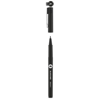FEUTRE CALIBRE BLACKLINER BRUSH S MOLOTOW