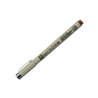 FEUTRE CALIBRE PIGMA MICRON 05 BRUN 0.45MM