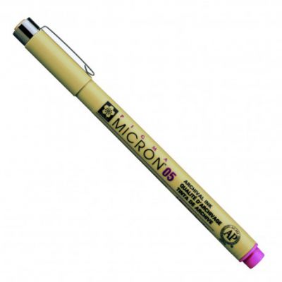 FEUTRE CALIBRE PIGMA MICRON 05 ROSE 0.45MM