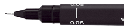 FEUTRE CALIBRE UNI PIN 0.05MM NOIR 