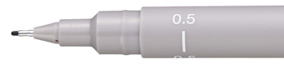 FEUTRE CALIBRE UNI PIN 0.5MM GRIS CLAIR