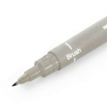 FEUTRE CALIBRE UNI PIN BRUSH PINCEAU GRIS CLAIR