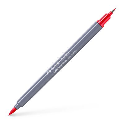FEUTRE GOLDFABER AQUA DUAL MARKER ROUGE BRILLANT 122