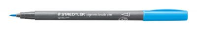 FEUTRE PIGMENT BRUSH STAEDTLER POINTE PINCEAU BLEU CLAIR
