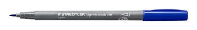 FEUTRE PIGMENT BRUSH STAEDTLER POINTE PINCEAU BLEU
