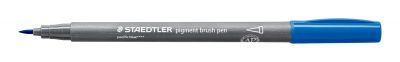 FEUTRE PIGMENT BRUSH STAEDTLER POINTE PINCEAU BLEU PACIFIQUE