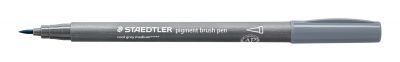 FEUTRE PIGMENT BRUSH STAEDTLER POINTE PINCEAU GRIS FROID MOYEN