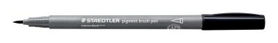 FEUTRE PIGMENT BRUSH STAEDTLER POINTE PINCEAU NOIR INTENSE