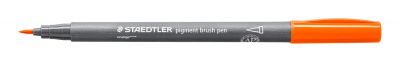FEUTRE PIGMENT BRUSH STAEDTLER POINTE PINCEAU ORANGE