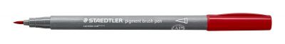 FEUTRE PIGMENT BRUSH STAEDTLER POINTE PINCEAU ROUGE CARMIN