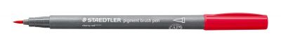 FEUTRE PIGMENT BRUSH STAEDTLER POINTE PINCEAU ROUGE CERISE