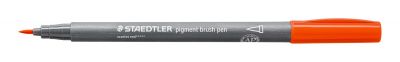 FEUTRE PIGMENT BRUSH STAEDTLER POINTE PINCEAU ROUGE �CARLATE