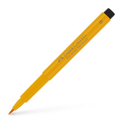 FEUTRE PITT ARTIST PEN BRUSH JAUNE CHROME FONCE 109