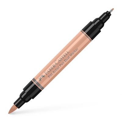 FEUTRE PITT ARTIST PEN DUAL MARKER BEIGE ROUGE