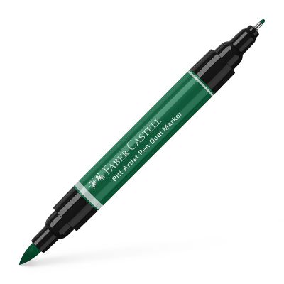 FEUTRE PITT ARTIST PEN DUAL MARKER VERT PHTHALO FONC�