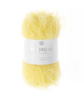 FIL FAUSSE FOURURE RICORUMI FURRY FURRY JAUNE