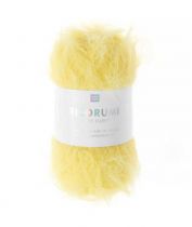 FIL FAUSSE FOURURE RICORUMI FURRY FURRY JAUNE