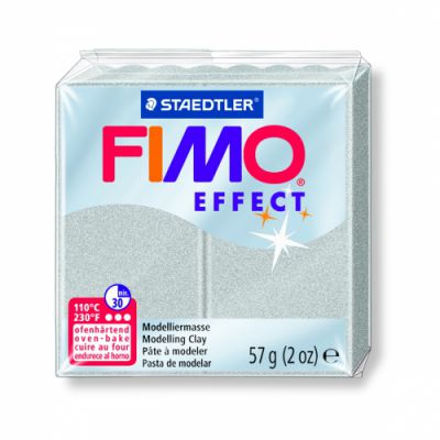 FIMO EFFECT ARGENT M�TALLIQUE