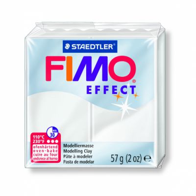 FIMO EFFECT BLANC TRANSPARENT
