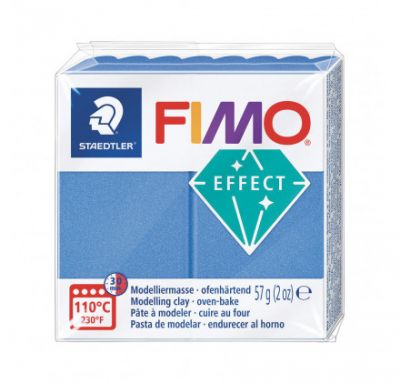 FIMO EFFECT BLEU M�TALLIQUE -31