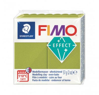 FIMO EFFECT VERT M�TALLIQUE -51