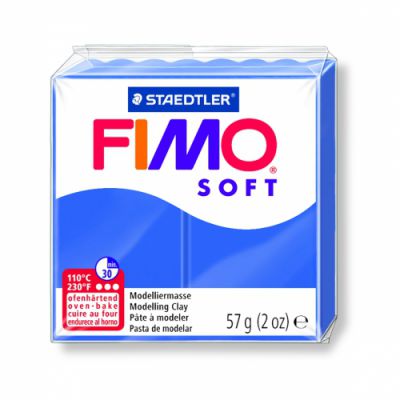 FIMO SOFT BLEU BRILLANT 