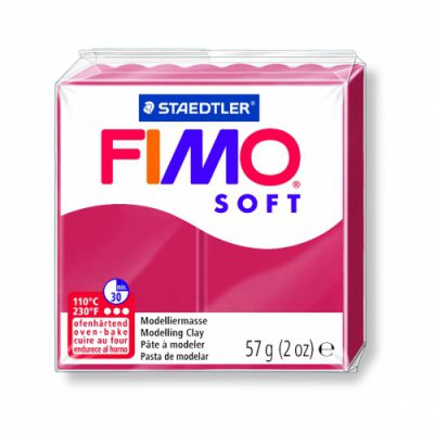 FIMO SOFT CERISE 