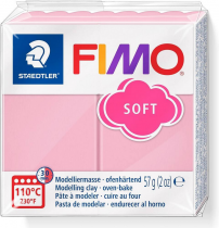 FIMO SOFT CREME A LA FRAISE -T21