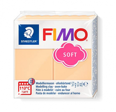 FIMO SOFT PECHE PASTEL -405