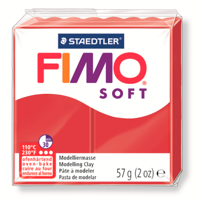 FIMO SOFT ROUGE NOEL