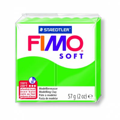 FIMO SOFT VERT TROPIQUE