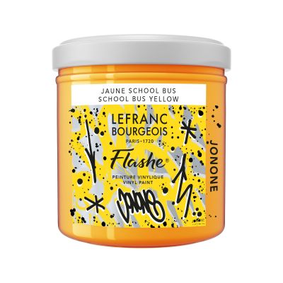 FLASHE VINYLIQUE LEFRANC BOURGEOIS JAUNE SCHOOL BUS S�rie Limit�e