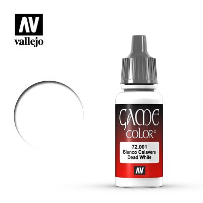 GAME COLOR 001 DEAD WHITE 17ML