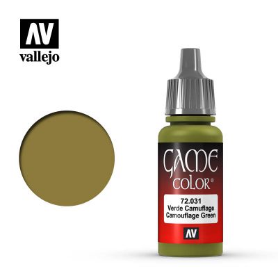 GAME COLOR 031 CAMOUFLAGE GREEN 17 ML