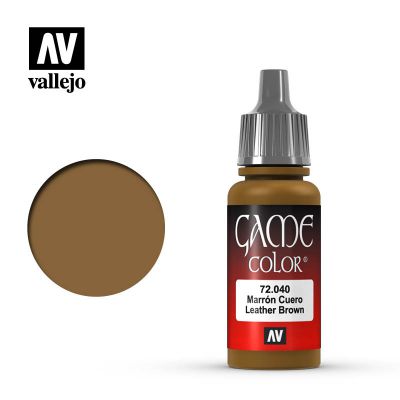 GAME COLOR 040 LEATHER BROWN 17 ML