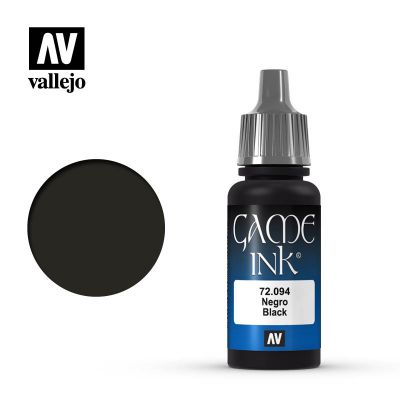 GAME COLOR 094 BLACK INK 17 ML