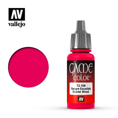 GAME COLOR 106 SCARLETT BLOOD 17 ML