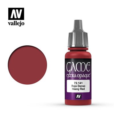 GAME COLOR 141 HEAVY RED 17 ML