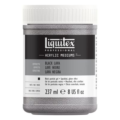 GEL DE TEXTURE LAVE NOIRE LIQUITEX 237 ML