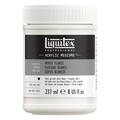 GEL DE TEXTURES FLOCONS OPAQUES BLANCS LIQUITEX 237ML