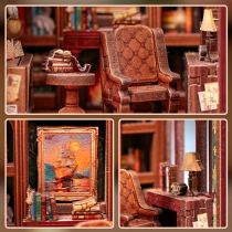 GENTLEMANS LOUNGE- MINI BOOK NOOK