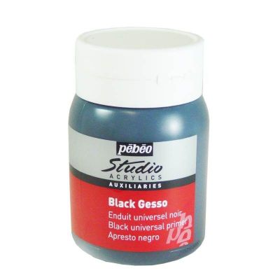 Gesso noir 500ml Pebeo
