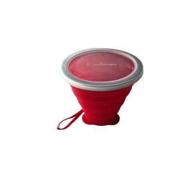 GOBELET A EAU PLIABLE ROUGE HAHNEMUHLE